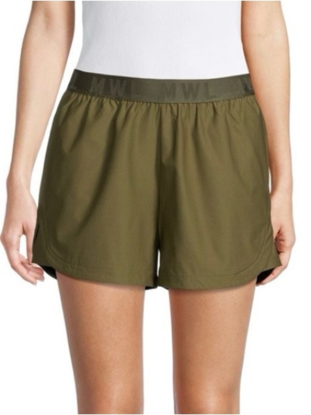 Madewell MWL Always Pull On Shorts Green Size XL